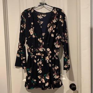 Honey Punch Shorts Romper